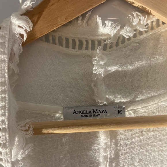 Italian lightweight sleeveless cardigan - Picture 2 of 5